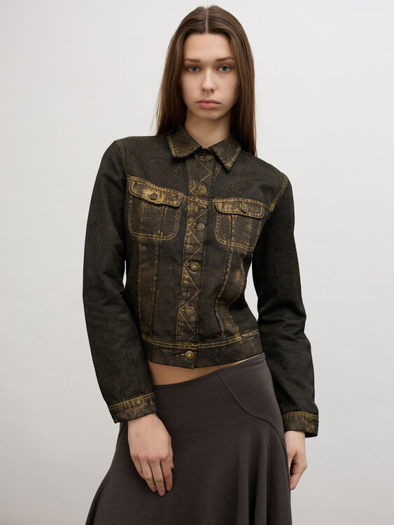 Plein Sud Gold Jacket 