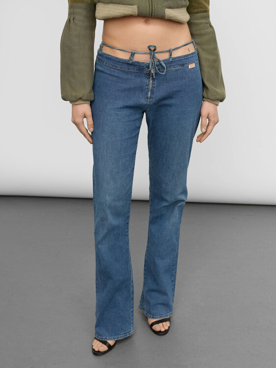 Miss Sixty Cutout Waist Jeans 