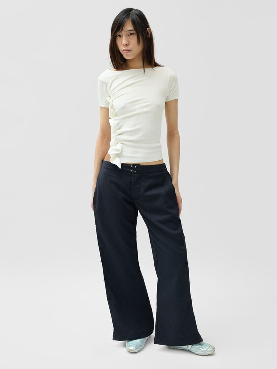 Stefanel Asymmetrical Top 