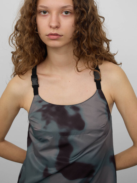 Cop Copine Nylon Maxi Dress 