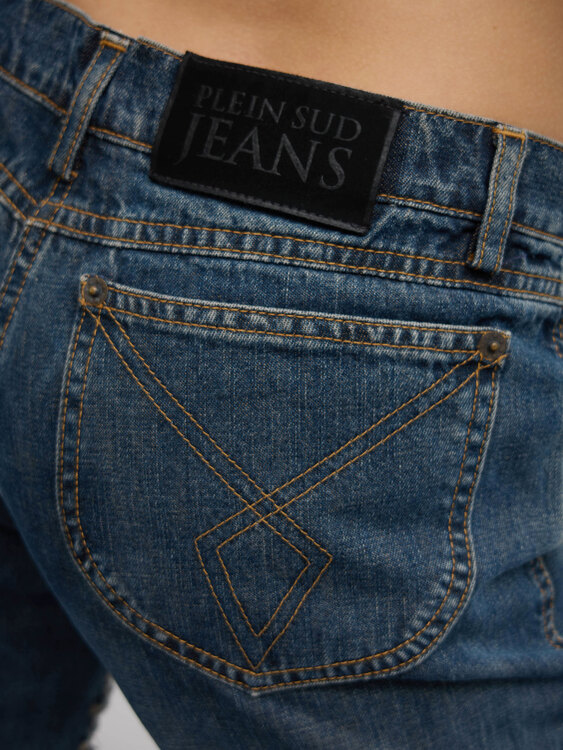 Plein Sud Ripped Effect Jeans 