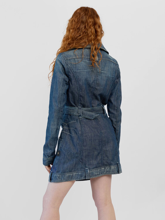 Michiko Koshino Denim Coat 