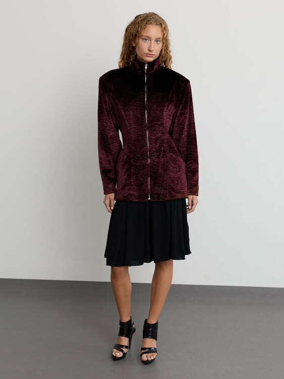 Faycal Amor Faux Fur Jacket 