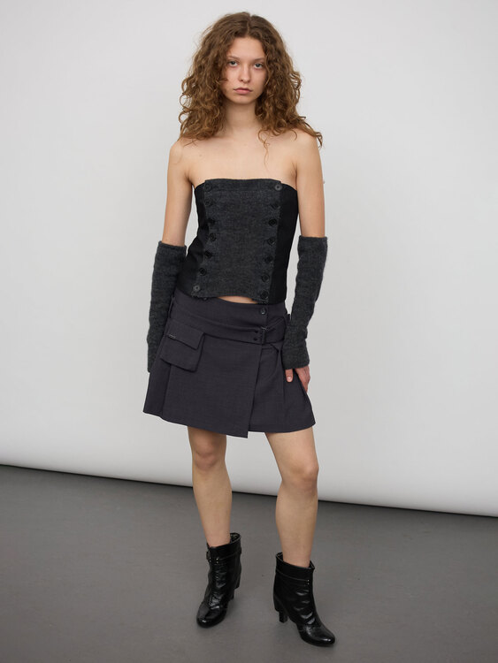 Cop Copine Pleated Skirt 