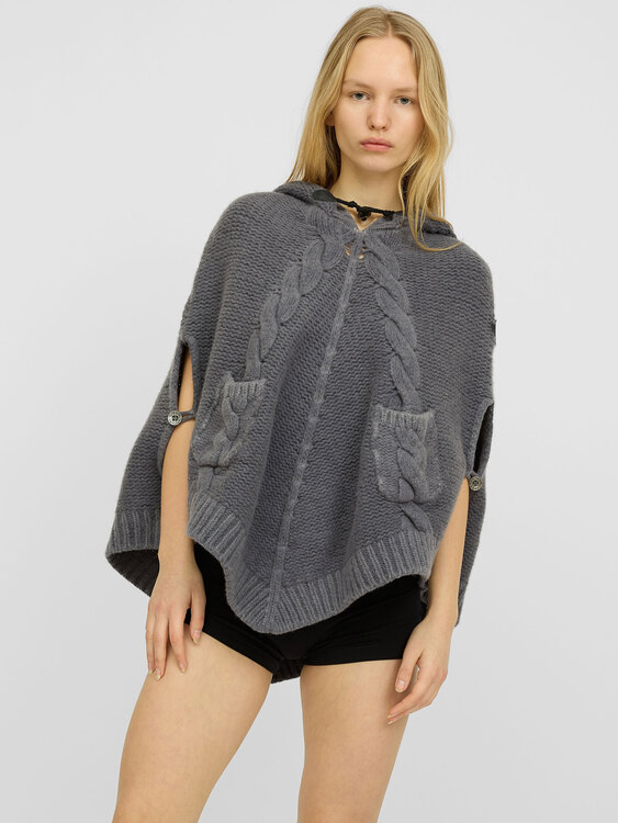 Diesel Knitted Poncho 