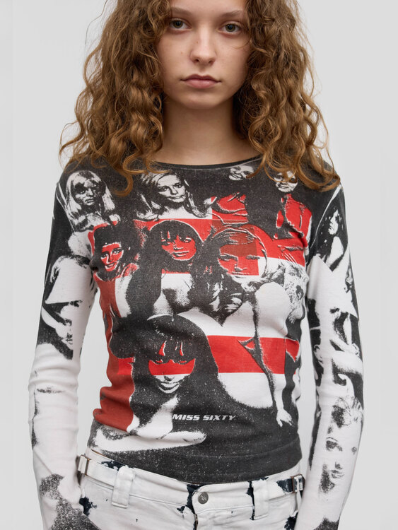 Miss Sixty Longsleeved T-Shirt 
