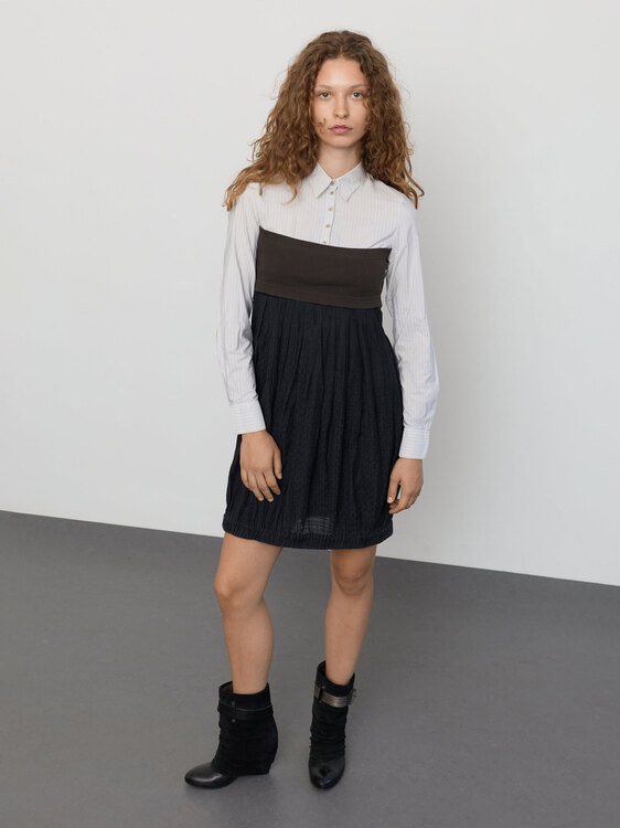 Cop Copine Shirt Dress 