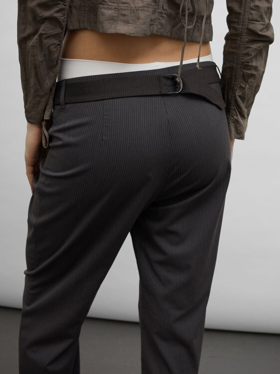 Cop Copine Pinstripe Trousers 