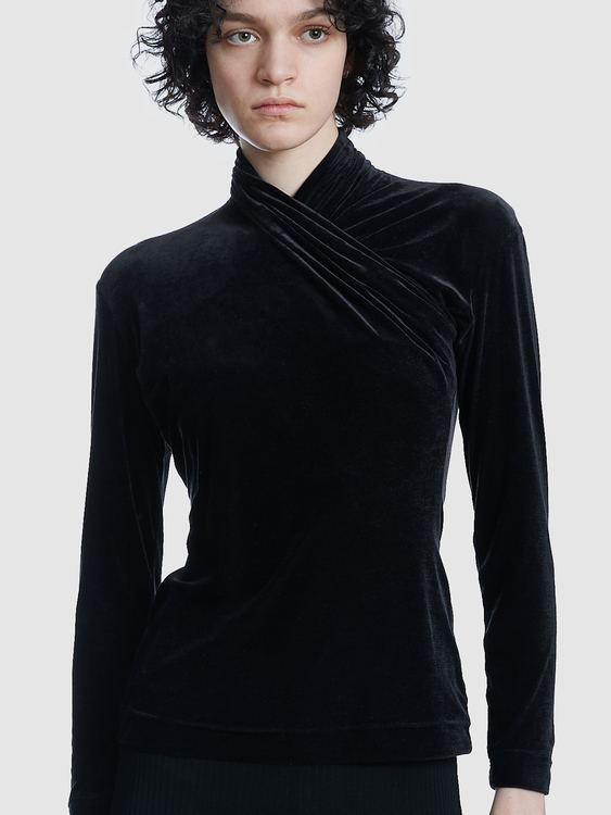 Plein Sud Velvet Blouse 