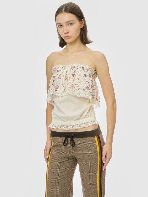 Dolce & Gabbana Strapless Top 