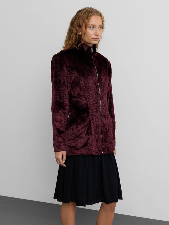 Faycal Amor Faux Fur Jacket 