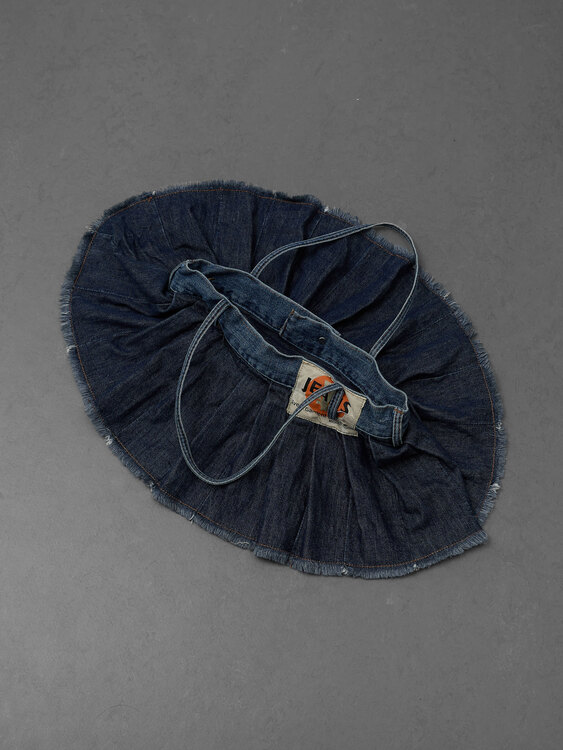 Michiko Koshino Denim Handbag 