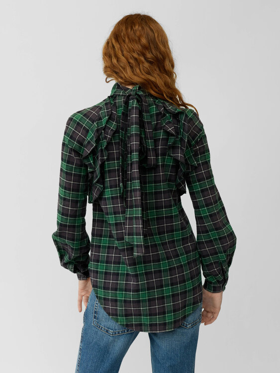 Dsquared2 Plaid Blouse 
