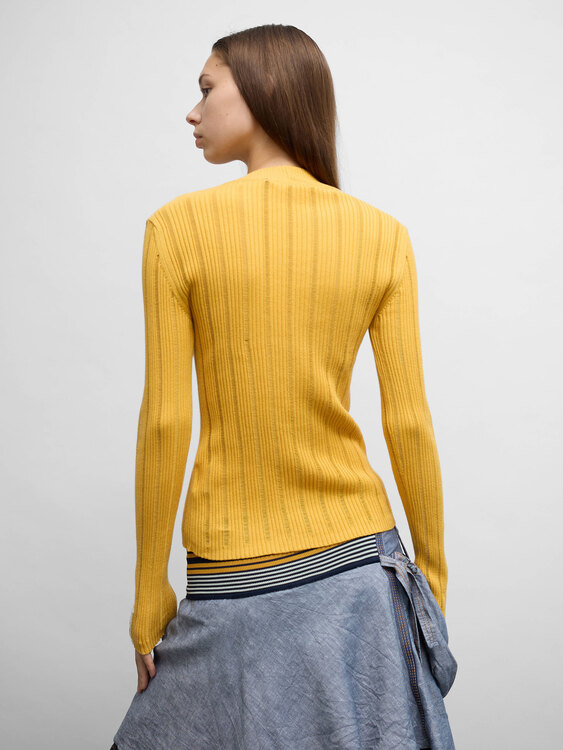 Miss Sixty Yellow Cardigan 