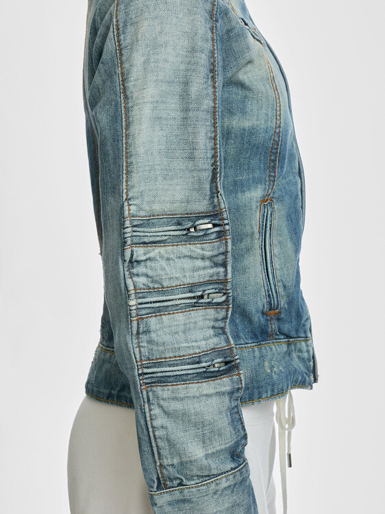 Miss Sixty Denim Biker Jacket 