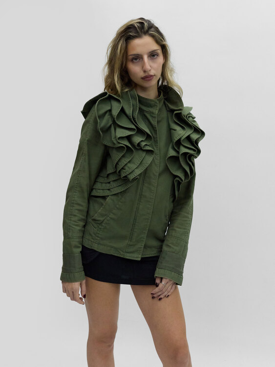 Valentino for GAP Ruffled Jacket 