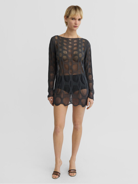 Gazebo Open Knit Dress 