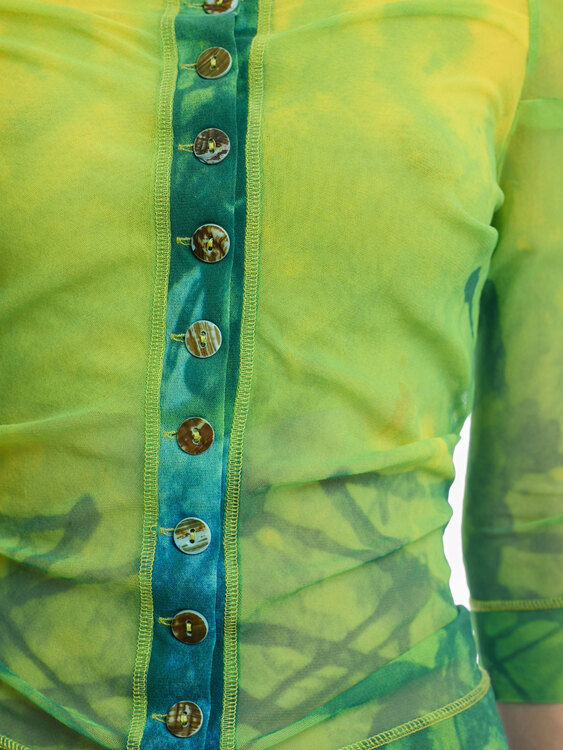 Plein Sud Mesh Cardigan 