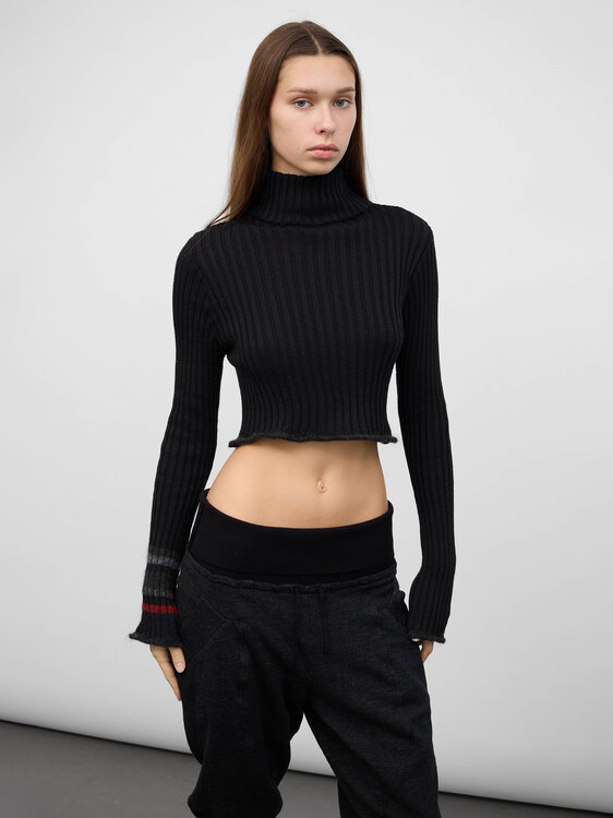 Sarah Pacini Cropped Jumper 