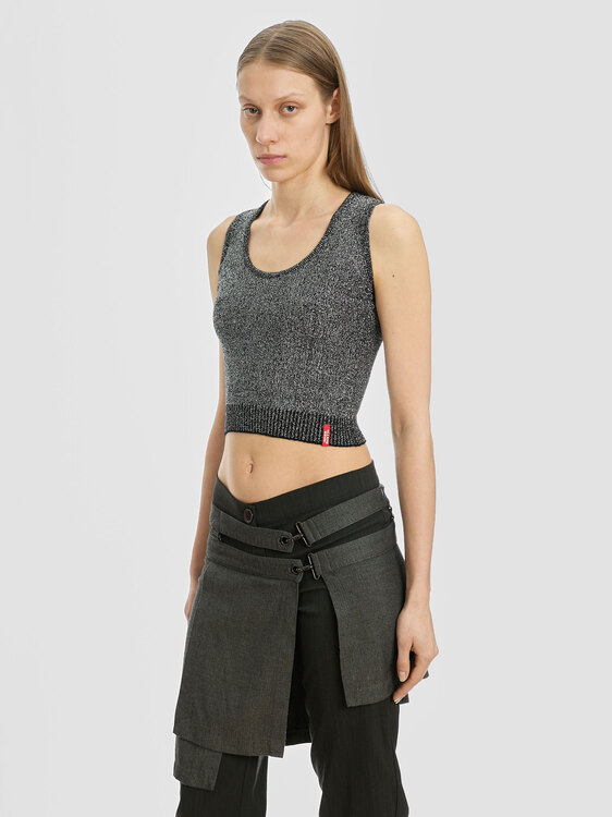 Miss Sixty Knit Lurex Top 