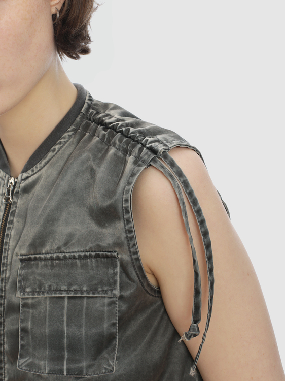 Miss Sixty Heavy Satin Vest 