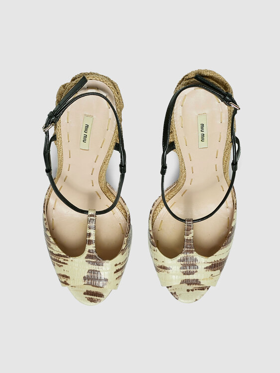 Miu Miu Wedge Heels 