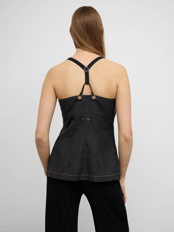 Cop Copine Grey Bustier 