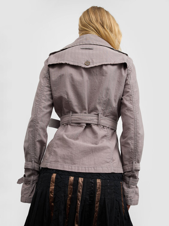 Grey Lavender Twill Jacket 