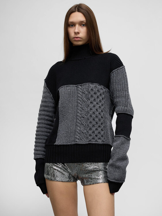 Alexander McQueen Patchwork Jumper 
