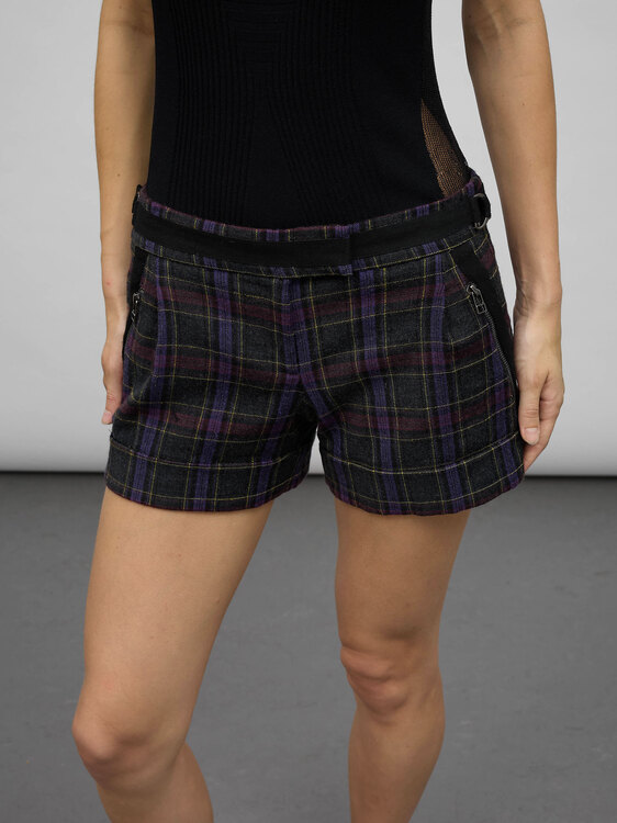 L.A.M.B. Tartan Shorts 