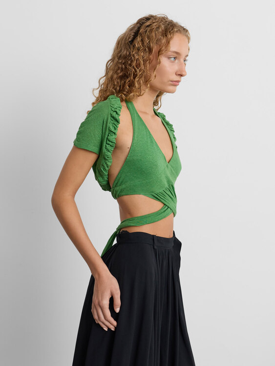 Patricia Pepe Halter Top And Shrug Set 