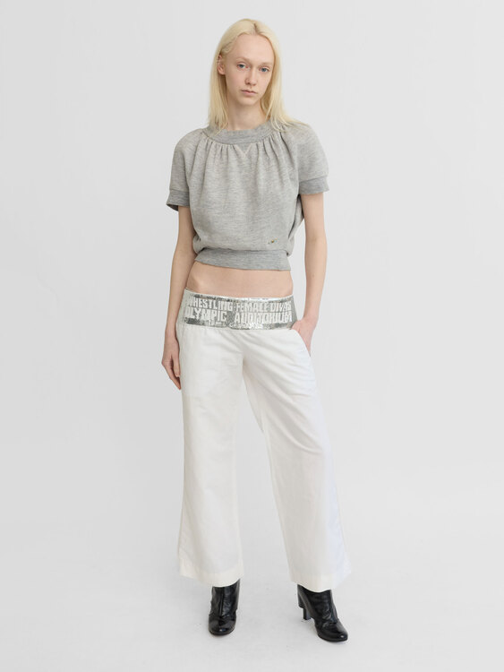 Extē Sequin Waist Trousers 