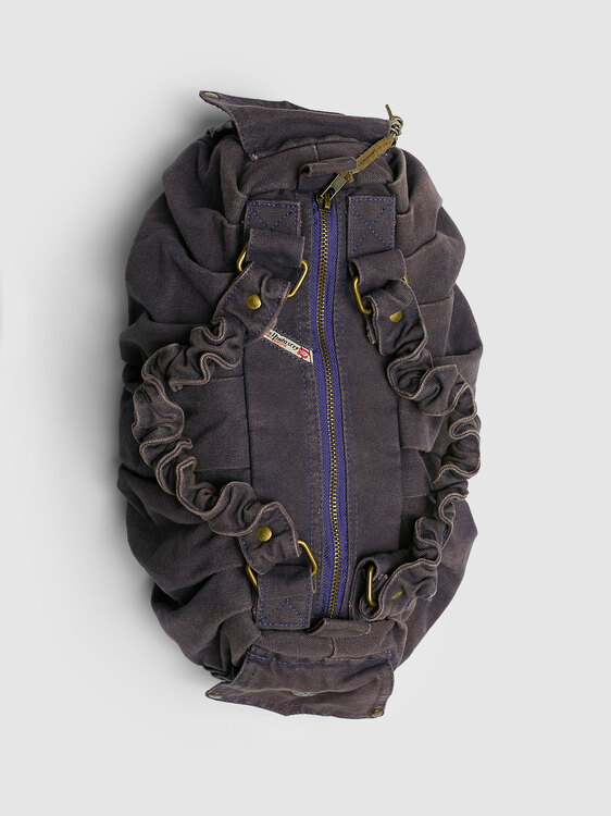 Diesel Gathered Canvas Mini Bag 