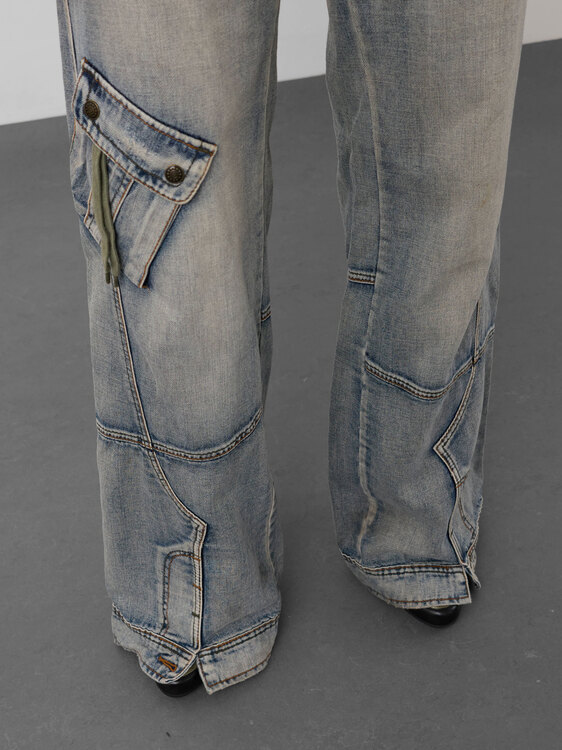 Stefanel Deconstructed Jeans 