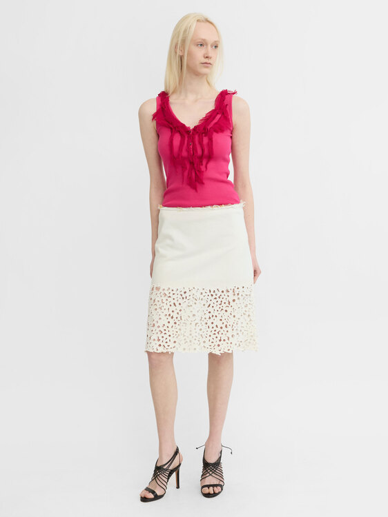 Nolita Denim Midi Skirt 