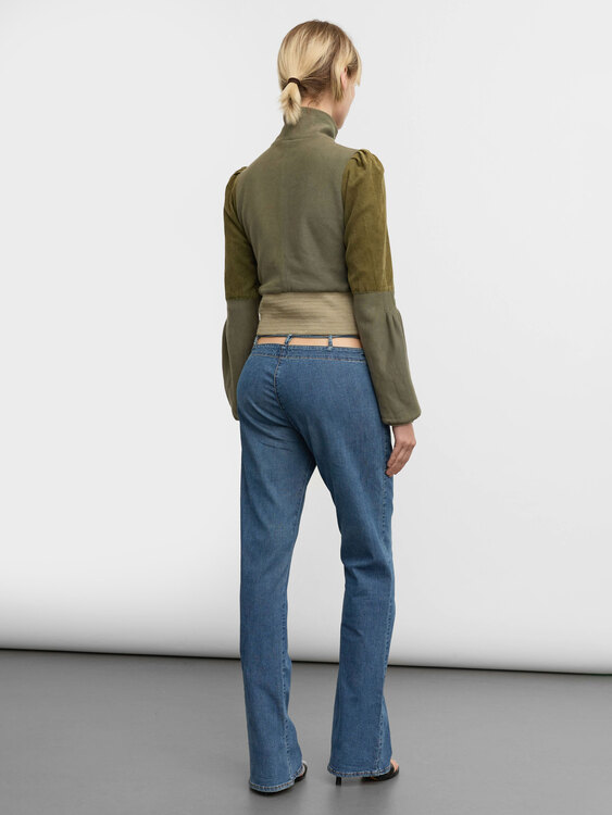 Michiko Koshino Light Zip-Up Jacket 