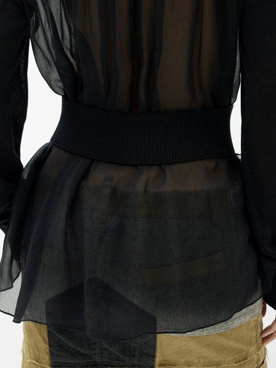 Plein Sud Deconstructed Cardigan 