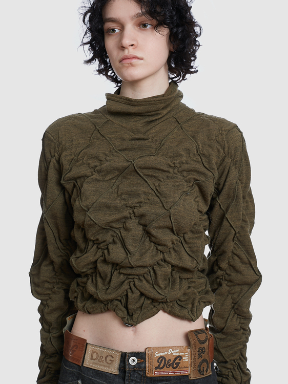 Girbaud Scrunched Jumper 