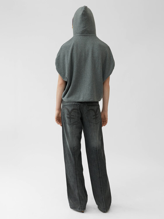Michiko Koshino Wide Leg Jeans 