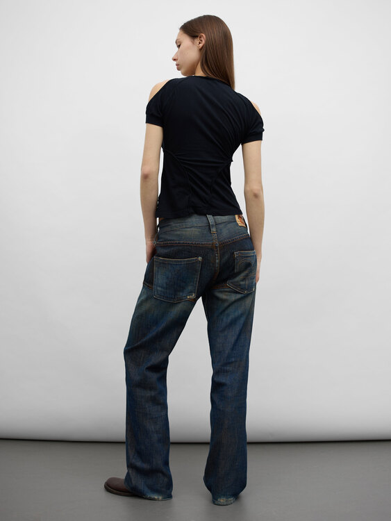 Michiko Koshino Distressed Jeans 