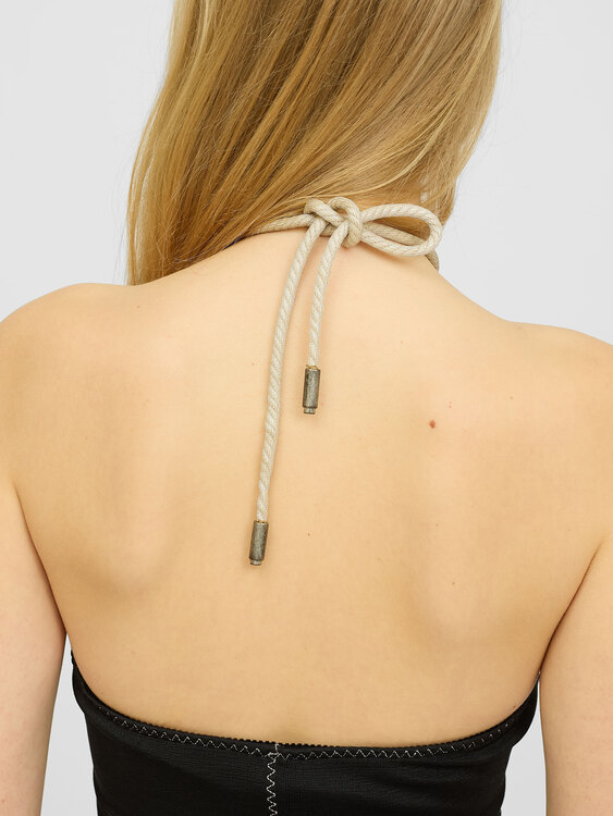 Extē Halter Midi Dress 