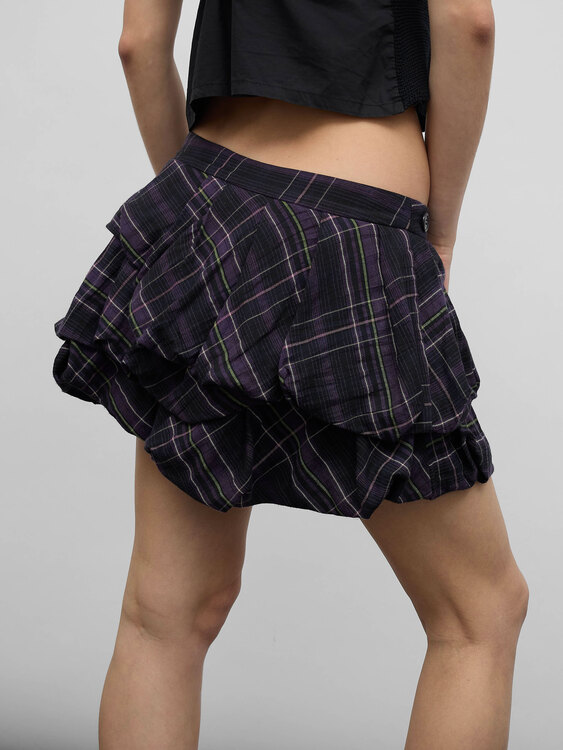 Nolita Plaid Mini Skirt 