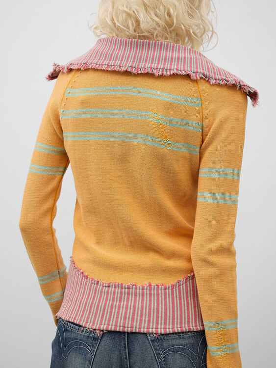 Diesel Knitted Zip-Up Cardigan 