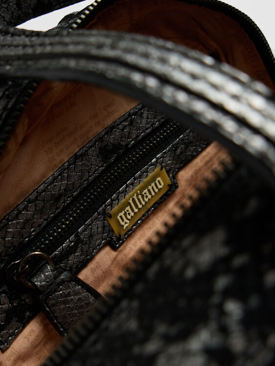 Galliano Leather Handbag 