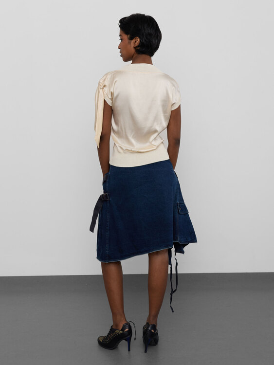 Girbaud Asymmetrical Skirt 