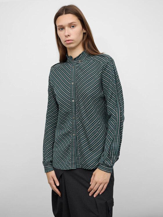 Veronique Branquinho Plaid Shirt 