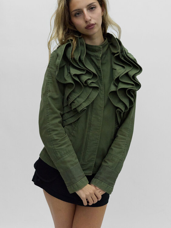 Valentino for GAP Ruffled Jacket 