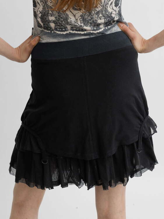 Cop Copine Double Layer Skirt 