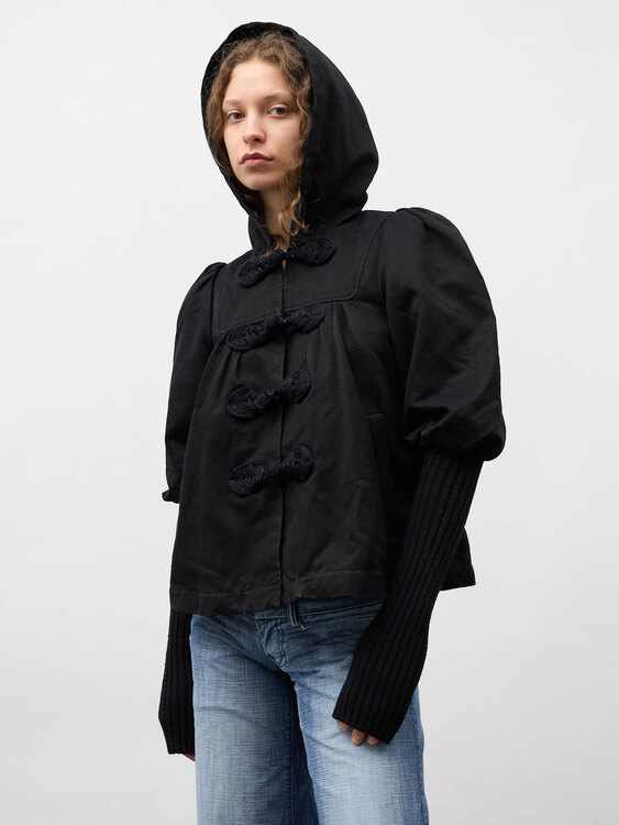 Nolita Hooded Cotton Jacket 