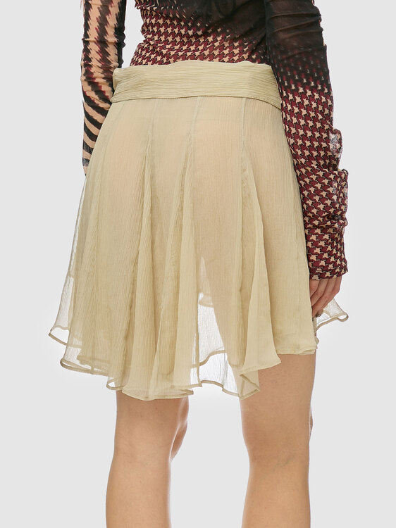 Extē Chiffon Mini Skirt 